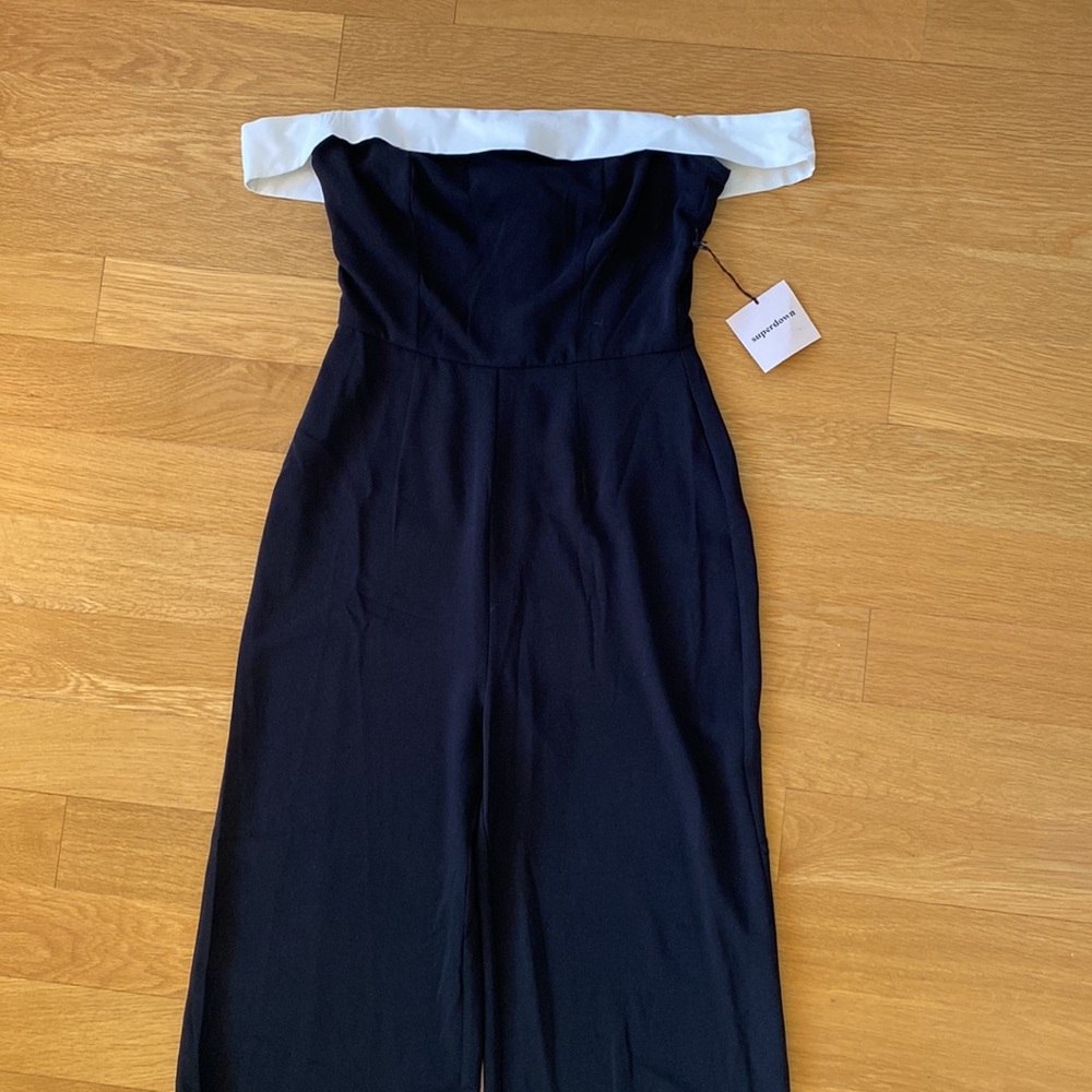 NWT Superdown Camila Color Block Jumpsuit - Picture 10 of 12
